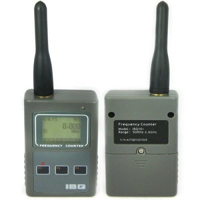 9-Digit LCD Display Portable Frequency Counter - RF Signal Strength Indicating